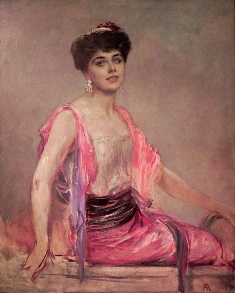 Studio per un ritratto della cantante Geraldine Farrar - Museo statale della Bassa Sassonia Hannover